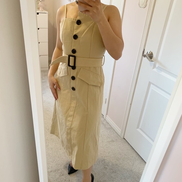 Nude Spaghetti | Strap Dress Size XXS - Local Brand- In good condition - Picture 10 of 11